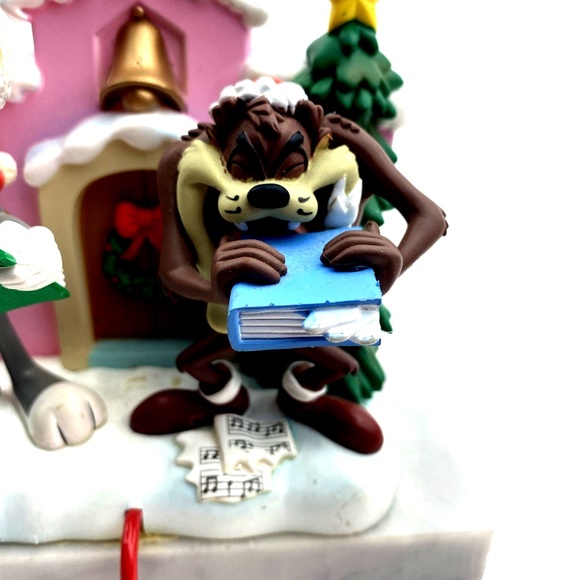 Looney Tunes Bugs Bunny Taz Tasmanian Devil Stocking Holder Hanger Christmas 96 - Picture 6 of 7